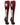 MadSportsStuff socks #91 / Medium Player Id Jersey Number Socks Over the Calf Length Maroon White