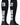 MadSportsStuff socks #92 / Small Player Id Jersey Number Socks Over the Calf Length Black White