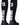 MadSportsStuff socks #93 / Small Player Id Jersey Number Socks Over the Calf Length Black White