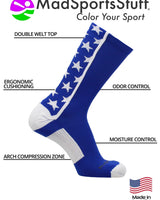 MadSportsStuff socks All Stars Socks Crew Socks Basketball Football