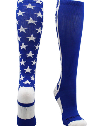 MadSportsStuff socks All Stars Socks Over the Calf Socks Softball Soccer