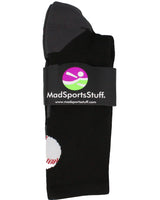 MadSportsStuff socks Baseball Logo Athletic Crew Socks (multiple colors)