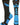 MadSportsStuff socks Black/Electric Blue / Large Light Speed Athletic Crew Socks (multiple colors)