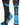 MadSportsStuff socks Black/Electric Blue / Large Light Speed Athletic Crew Socks (multiple colors)