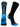 MadSportsStuff socks Black/Electric Blue / Large Volleyball Logo Crew Socks (multiple colors)