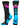 MadSportsStuff socks Black/Electric Blue/Neon Pink/Neon Yellow / Small Light Speed Athletic Crew Socks (multiple colors)