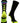 MadSportsStuff socks Black/Electric Green / Large LAX Lacrosse Socks with Lacrosse Sticks Athletic Crew Socks (multiple colors)