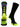 MadSportsStuff socks Black/Electric Green / Large LAX Lacrosse Socks with Lacrosse Sticks Athletic Crew Socks (multiple colors)