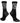 MadSportsStuff socks Black/Graphite Camo / Large Camo Basketball Socks with Player Silhouette