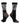 MadSportsStuff socks Black/Graphite / Large Football Socks with Player on Camo Background