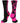 MadSportsStuff socks Black/Hot Pink / Large Crazy Volleyball Logo Crew Socks (multiple colors)