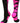 MadSportsStuff socks Black/Neon Pink / Large Crazy Basketball Logo Crew Socks (multiple colors)