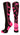 MadSportsStuff socks Black/Neon Pink / Large Crazy Socks with Lightning Bolts (multiple colors)