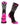 MadSportsStuff socks Black/Neon Pink / Large Elite Basketball Socks with Net Crew length - made in the USA