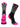 MadSportsStuff socks Black/Neon Pink / Large Elite Basketball Socks with Net Crew length - made in the USA