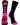 MadSportsStuff socks Black/Neon Pink / Large Football Logo Athletic Crew Socks (multiple colors)