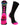 MadSportsStuff socks Black/Neon Pink / Large LAX Lacrosse Socks with Lacrosse Sticks Athletic Crew Socks (multiple colors)