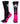MadSportsStuff socks Black/Neon Pink / Large Soccer Ball Athletic Crew Socks (multiple colors)