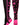 MadSportsStuff socks Black/Neon Pink / Medium Crazy Socks with Stars Over the Calf Socks (multiple colors)