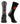 MadSportsStuff socks Black/Orange / Large Baller Basketball Socks with Basketball Logo Crew Length