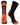 MadSportsStuff socks Black/Orange / Large Basketball Socks with Basketball Logo Athletic Crew Socks - made in the USA