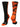 MadSportsStuff socks Black/Orange / Large Crazy Basketball Logo Crew Socks (multiple colors)