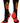 MadSportsStuff socks Black/Red/Gold / Large Flame Athletic Crew Socks (multiple colors)