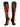 MadSportsStuff socks Black/Red/Gold / Large Flame Socks Athletic Over the Calf Socks (multiple colors)