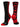 MadSportsStuff socks Black/Red / Large Crazy Love Volleyball Hearts Crew Socks