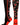 MadSportsStuff socks Black/Red / Large Crazy Socks with Ladybugs Over the Calf