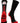 MadSportsStuff socks Black/Red / Small Baseball Logo Athletic Crew Socks (multiple colors)