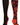 MadSportsStuff socks Black/Scarlet / Medium Crazy Socks with Paws Over the Calf (multiple colors)