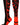 MadSportsStuff socks Black/Scarlet / Small Crazy Socks with Lightning Bolts (multiple colors)