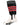 MadSportsStuff socks Black/Scarlet/White / X-Large Striped Baseball Stirrup Socks Dugout Pattern D