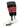 MadSportsStuff socks Black/Scarlet/White / X-Large Striped Baseball Stirrup Socks Dugout Pattern D