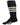 MadSportsStuff socks Black/Vegas Gold/White / Large Striped Baseball Socks Over the Calf Dugout Pattern D