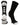 MadSportsStuff socks Black/White / Large Basketball Socks with Basketball Logo Athletic Crew Socks - made in the USA