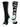 MadSportsStuff socks Black/White / Large Crazy Love Volleyball Hearts Crew Socks
