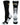 MadSportsStuff socks Black/White / Large Eagles Logo Athletic Crew Socks (multiple colors)