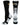 MadSportsStuff socks Black/White / Large Eagles Logo Athletic Crew Socks (multiple colors)