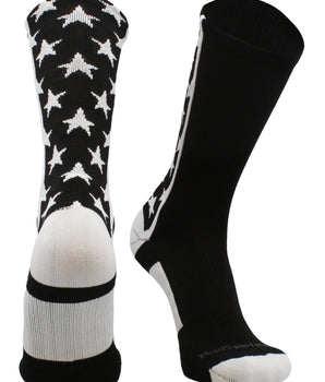 MadSportsStuff socks Black/White / Small All Stars Socks Crew Socks Basketball Football