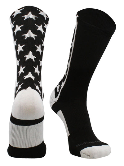 MadSportsStuff socks Black/White / Small All Stars Socks Crew Socks Basketball Football