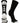 MadSportsStuff socks Black/White / X-Small Basketball Socks with Basketball Logo Athletic Crew Socks - made in the USA