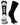 MadSportsStuff socks Black/White / X-Small Basketball Socks with Basketball Logo Athletic Crew Socks - made in the USA