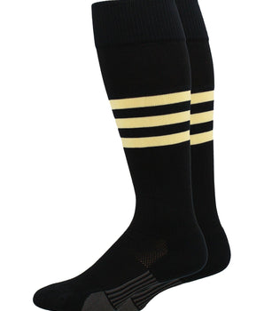 Dugout 3-Stripe Baseball & Softball Socks