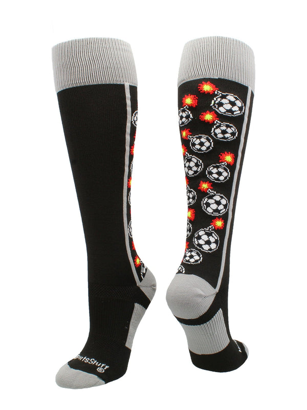MadSportsStuff socks Bomber Soccer Socks Over the Calf length (multiple colors)