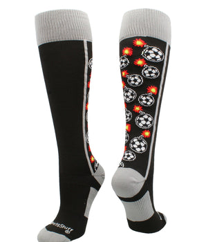 MadSportsStuff socks Bomber Soccer Socks Over the Calf length (multiple colors)