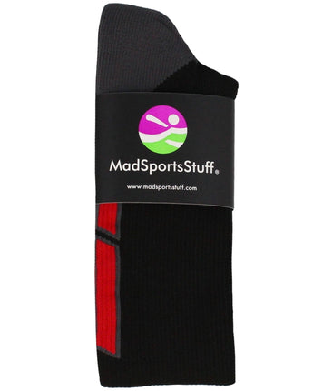 MadSportsStuff socks Bulldog Logo Over the Calf Socks
