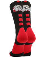 MadSportsStuff socks Bulldogs Logo Athletic Crew Socks (multiple colors)