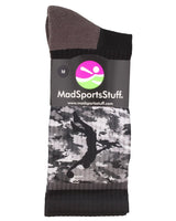MadSportsStuff socks Camo Basketball Socks with Player Silhouette